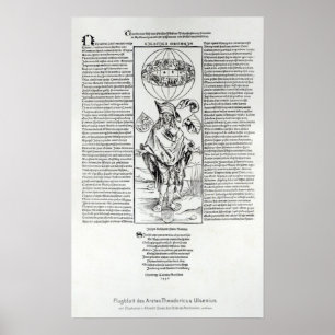 Pôster Ilustração da Sífilis, 1496