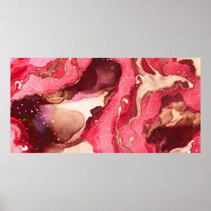 Poster Ilustração de Batik de cinza. Textura Branca de Se