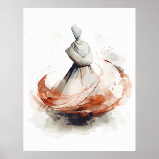 Poster Ilustração de Dervish