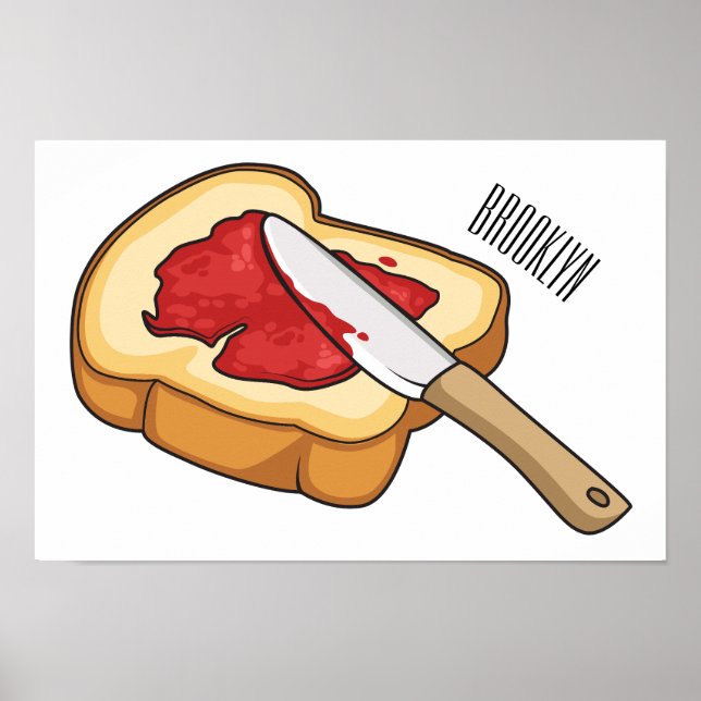 Poster Ilustração de desenho em papel e emperramento (Frente)