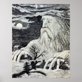 Pôster Ilustração de "Jack Frost"