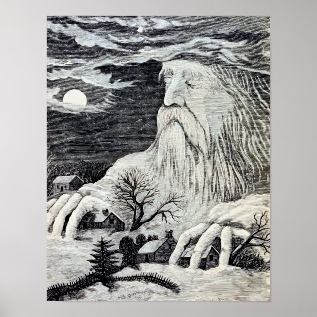 Pôster Ilustração de "Jack Frost" (Frente)