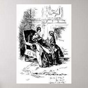 Poster Ilustração de Jane Eire