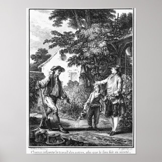 Pôster Ilustração de "L'Emile" (Frente)