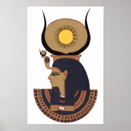 Poster Ilustração do antigo deus egípcio Osiris SMAL
