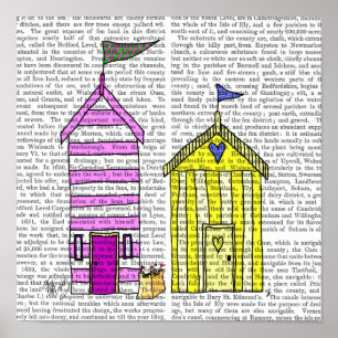 Poster Ilustração do Beach Huts 3