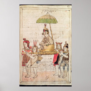 Pôster Ilustração do Inca de Huascar