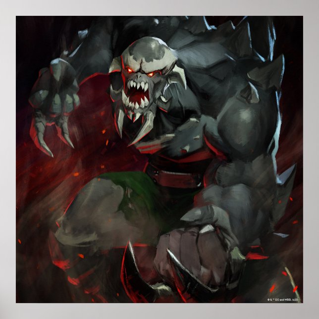 Poster Ilustração do Juízo Final da Crise Infinita (Frente)