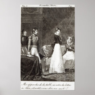 Pôster ilustração do "La Famille Elliot