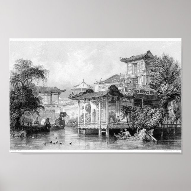 Poster Ilustração do Livro Vintage (Frente)