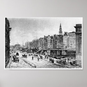 Poster Ilustração do Livro Vintage