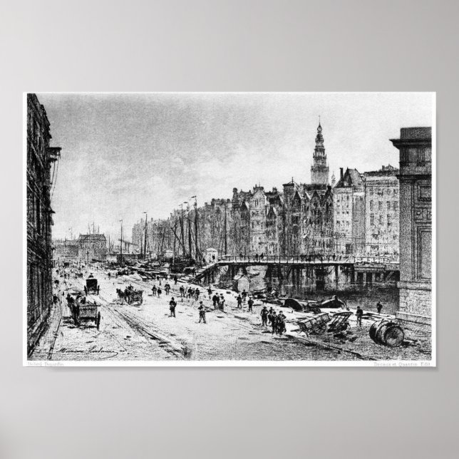 Poster Ilustração do Livro Vintage (Frente)