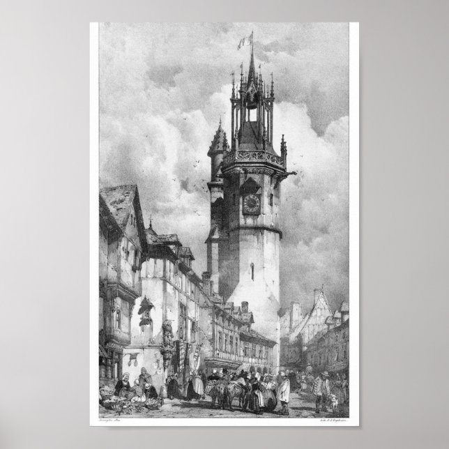 Poster Ilustração do Livro Vintage (Frente)