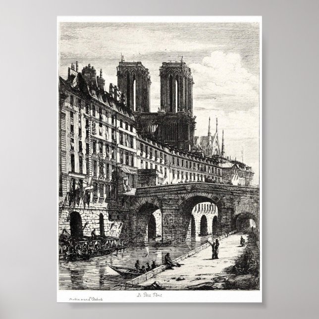 Poster Ilustração do Livro Vintage (Frente)