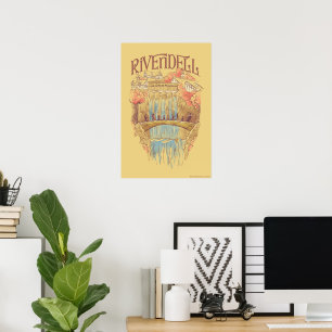 Poster Ilustração em Aquarela da Sociedade de RIVENDELL™