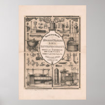 Ilustração industrial de obras de ferro antigas