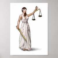 Ilustração Lady Justice