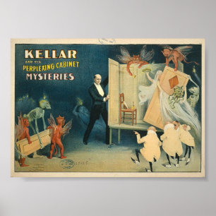 Poster Ilustração Mágica Vintage