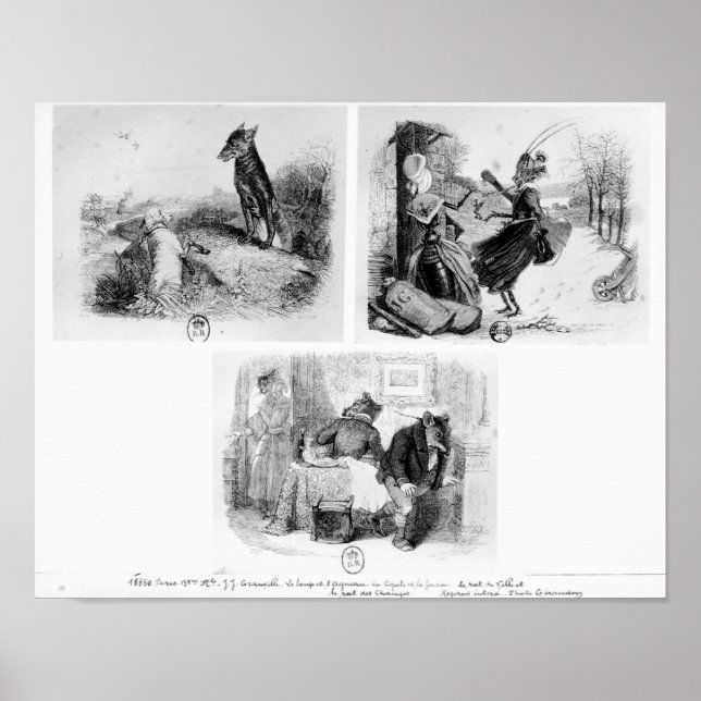 Pôster Ilustração para "O Lobo e o Lambbo" (Frente)