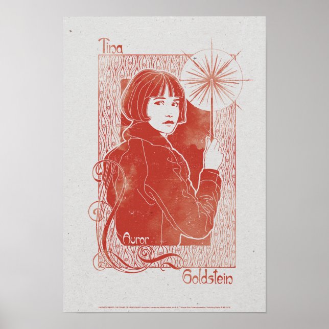 Poster Ilustração PORPENTINA GOLDSTEIN™ (Frente)