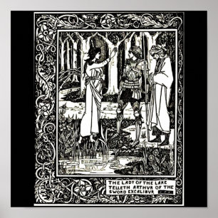 Pôster Ilustração Poster-Vintage-Aubrey Beardsley 13