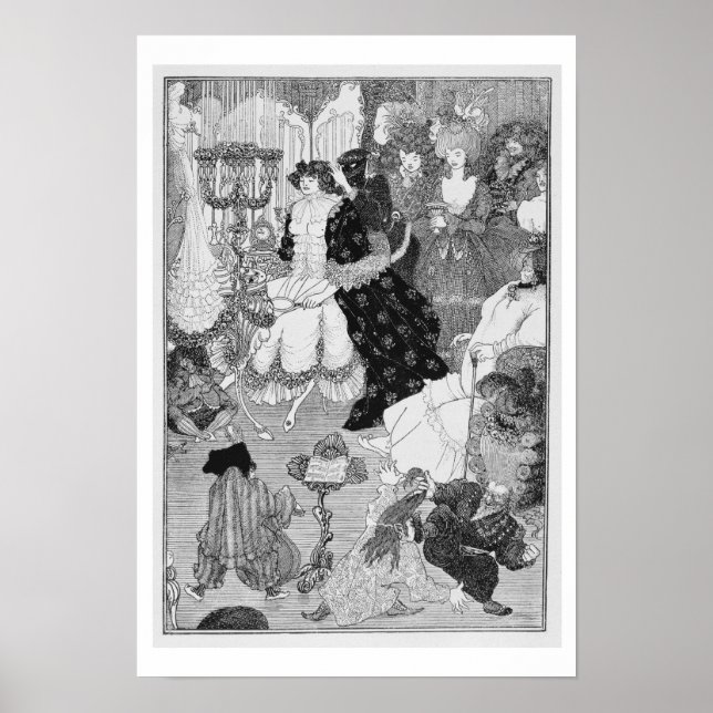 Pôster Ilustração, provavelmente da Batalha do Beau (Frente)