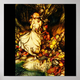 Pôster Ilustração-Rackham 17 do Poster-Vintage