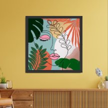 Ilustração tropical de Boho Natural