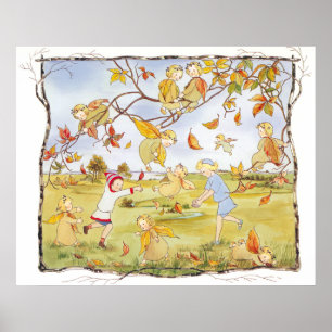 Poster Ilustração vintage de Sibylle Von Olfers