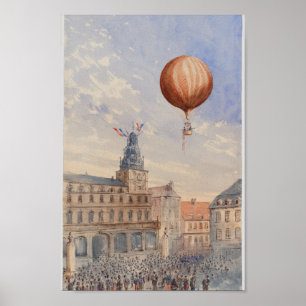 Poster Ilustração Vintage France