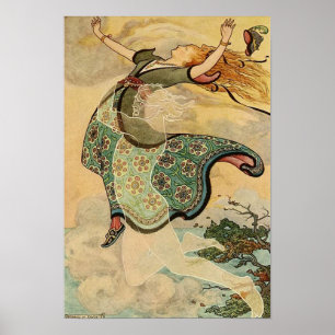 Poster Ilustração Vintage Frank C. Pape