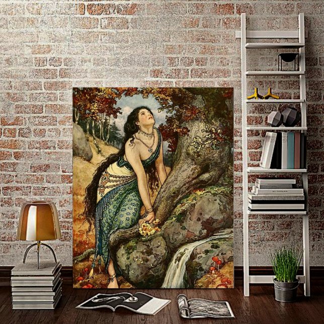 Poster Ilustração Vintage Frank C. Pape (Criador carregado)