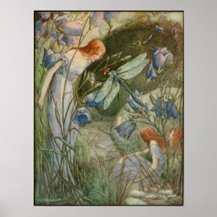 Poster Ilustração Vintage por Frank C. Pape