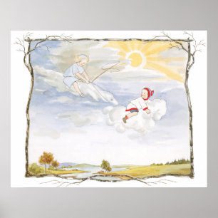 Poster Ilustração Vintage por Sibylle Von Olfers 