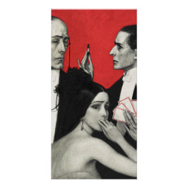 Pôster Ilustração Vintage por W.T. Benda Drama Clássico