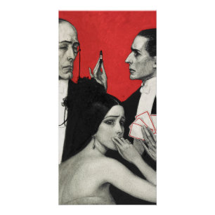 Pôster Ilustração Vintage por W.T. Benda Drama Clássico