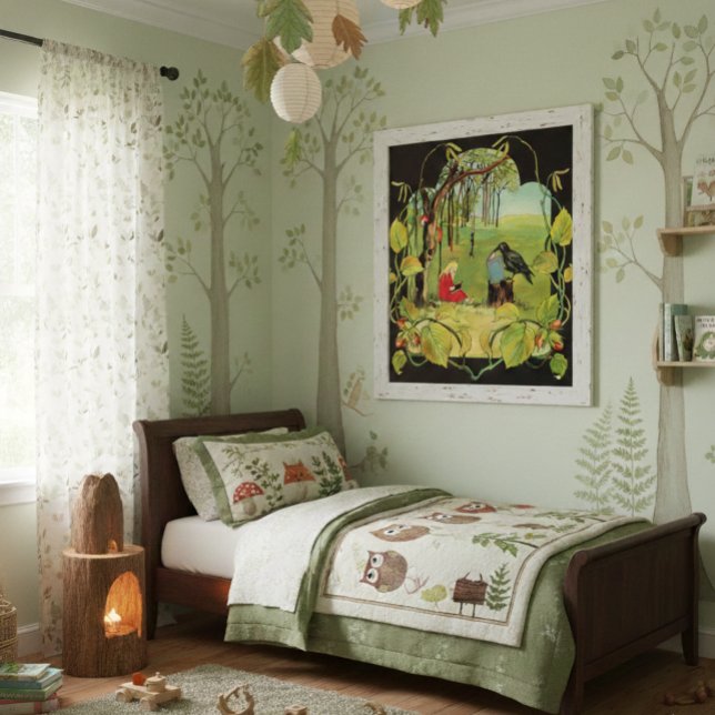 Poster Ilustração Vintage Sibylle von Olfers (Criador carregado)