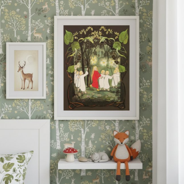 Poster Ilustração Vintage Sibylle von Olfers (Criador carregado)