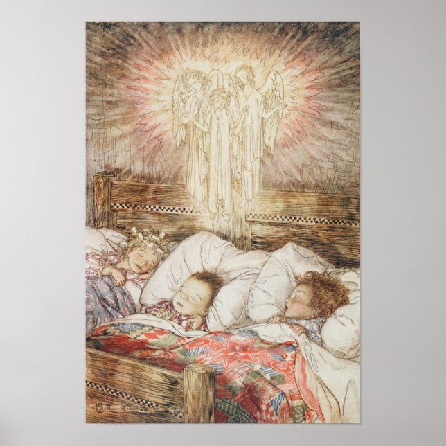 Pôster Ilustrações de Natal (Frente)