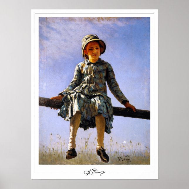 Poster Ilya Repin Zedign Cartaz de Arte #1 (Frente)
