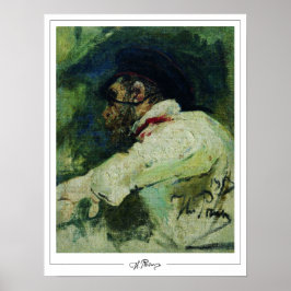 Poster Ilya Repin Zedign Cartaz de Arte #17