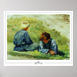 Poster Ilya Repin Zedign Cartaz de Arte #22