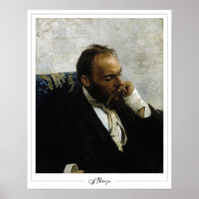 Poster Ilya Repin Zedign Cartaz de Arte #38 (Frente)