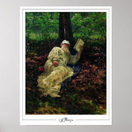 Poster Ilya Repin Zedign Cartaz de Arte #5