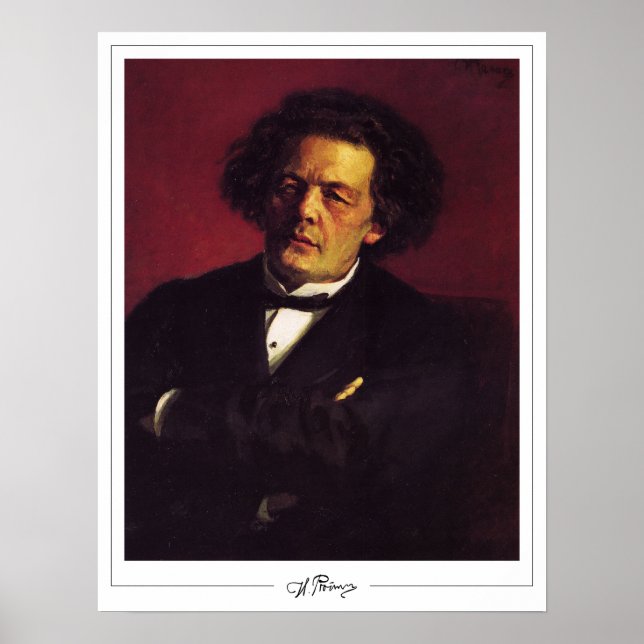 Poster Ilya Repin Zedign Cartaz de Arte #6 (Frente)
