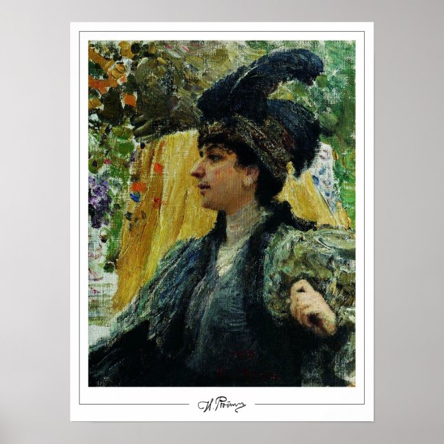 Poster Ilya Repin Zedign Cartaz de Arte #7 (Frente)