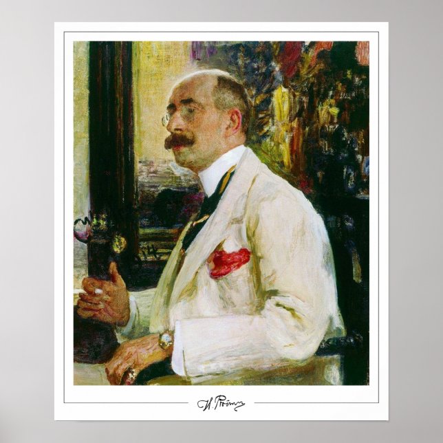 Poster Ilya Repin Zedign Cartaz de Arte #8 (Frente)
