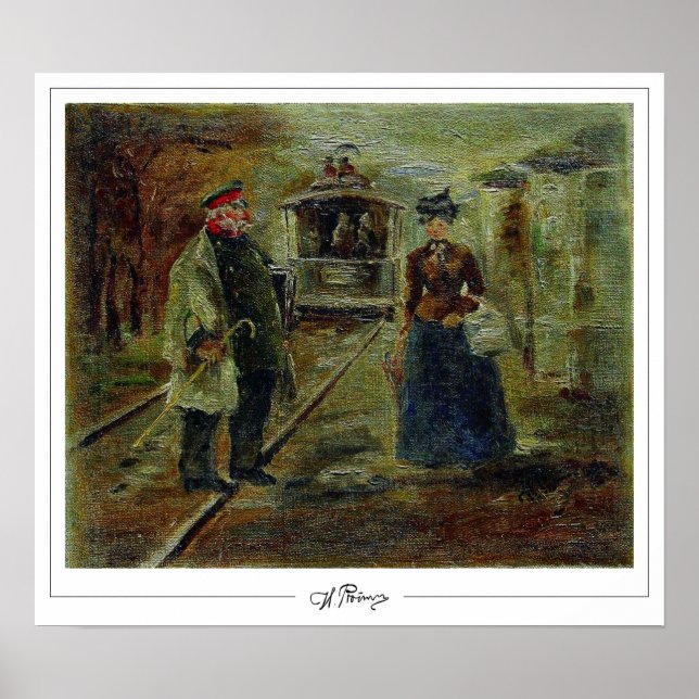 Poster Ilya Repin Zedign Cartaz de Arte #9 (Frente)