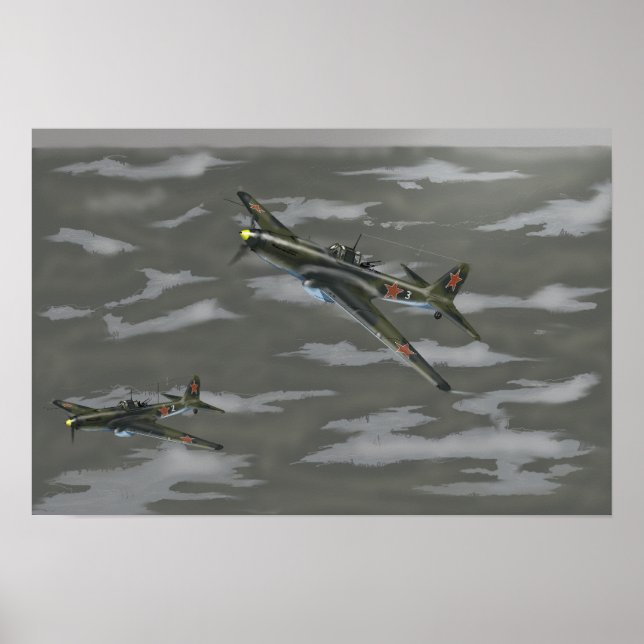 Pôster Ilyushin Il-2 'Sturfilms' (Frente)