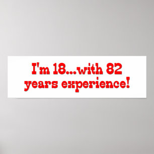 Pôster I'm 18 With 82 Years Experience